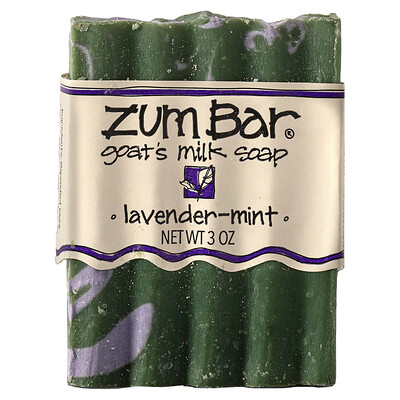 

ZUM, Zum Bar, Goat's Milk Soap, Lavender-Mint, 3 oz