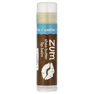 ZUM, Zum Kiss, Sheaboter Lippenbalsem, Vanille, 0,15 oz