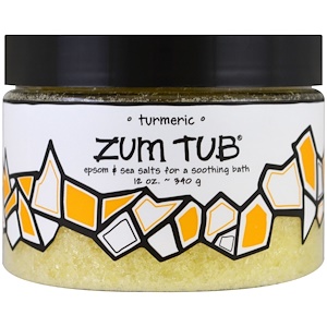 Отзывы о Индиго вилд, Zum Tub, Epsom & Sea Salts, Turmeric, 12 oz (340 g)
