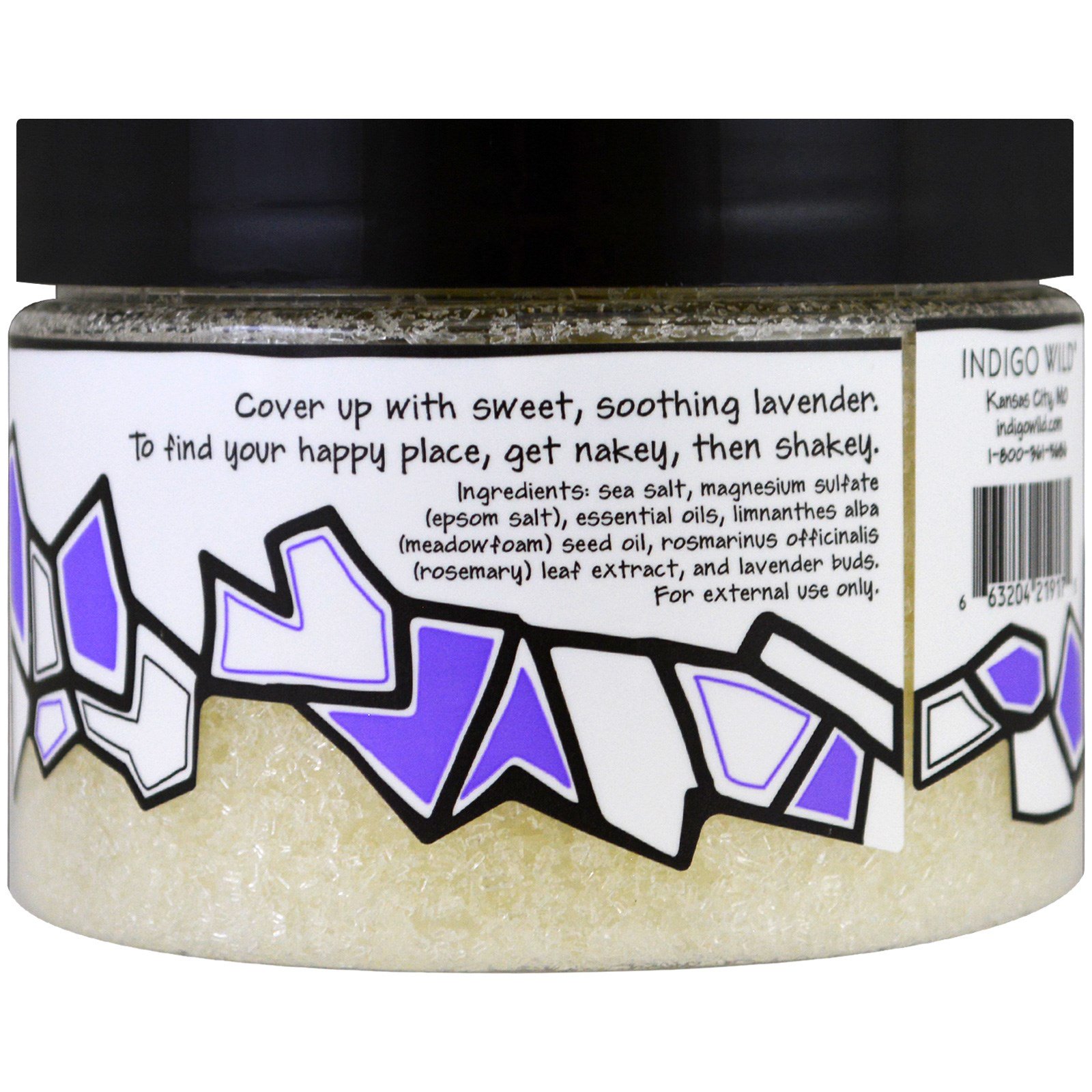 Indigo Wild, Zum Tub, Epsom & Sea Salts, Lavender, 12 oz (340 g) iHerb