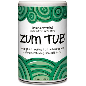 Отзывы о Индиго вилд, Zum Tub, Shea Butter Bath Salts, Lavender-Mint, 12 oz (340 g)