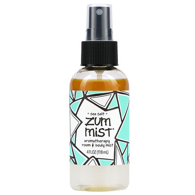

ZUM Zum Mist, ароматерапевтический спрей для комнаты и тела, морская соль, 118 мл (4 жидк. Унции)