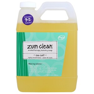 Indigo Wild, Zum Clean, ароматерапевтическое хозяйственное мыло, морская соль, 32 жидкие унции (0,94 л)
