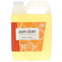Zum Clean, ароматизированное мыло для стирки, сладкий апельсин, 32 ж. унц.(0,94 л) - изображение