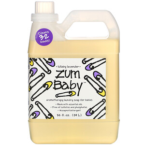 Индиго вилд, Zum Baby, Aromatherapy Laundry Soap for Babies, Lullaby Lavender, 32 fl oz (.94 L) отзывы покупателей