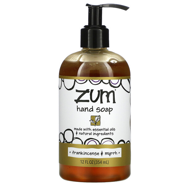 Indigo Wild‏, Zum Hand Soap, Frankincense & Myrrh, 12 fl oz (354 ml)