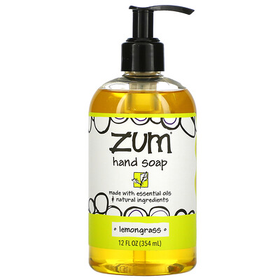 Купить ZUM Zum Hand Soap, лемонграсс, 354 мл (12 жидк. Унций)