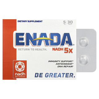 ENADA, NADH 5x，5 微克，30 片