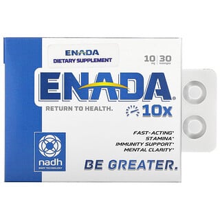 ENADA, 10x，10 毫克，30 粒錠劑
