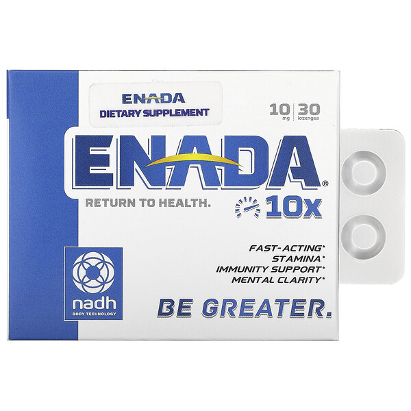 ENADA‏, 10x, 10 mg, 30 Lozenges