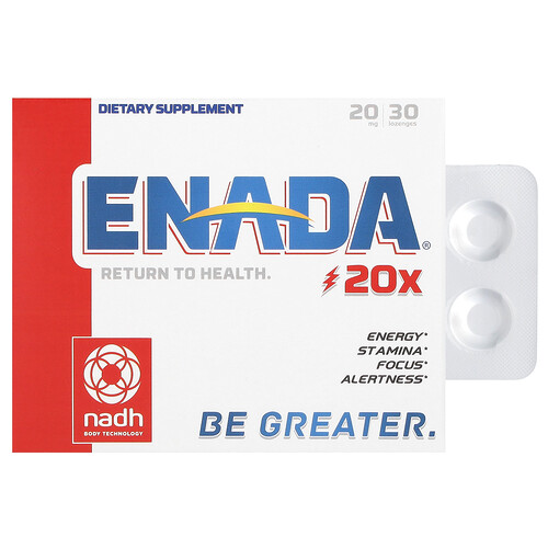Enada 20x, 20 mg, 30 Lozenges