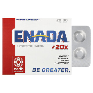 ENADA, 20x，20 毫克，30 錠劑