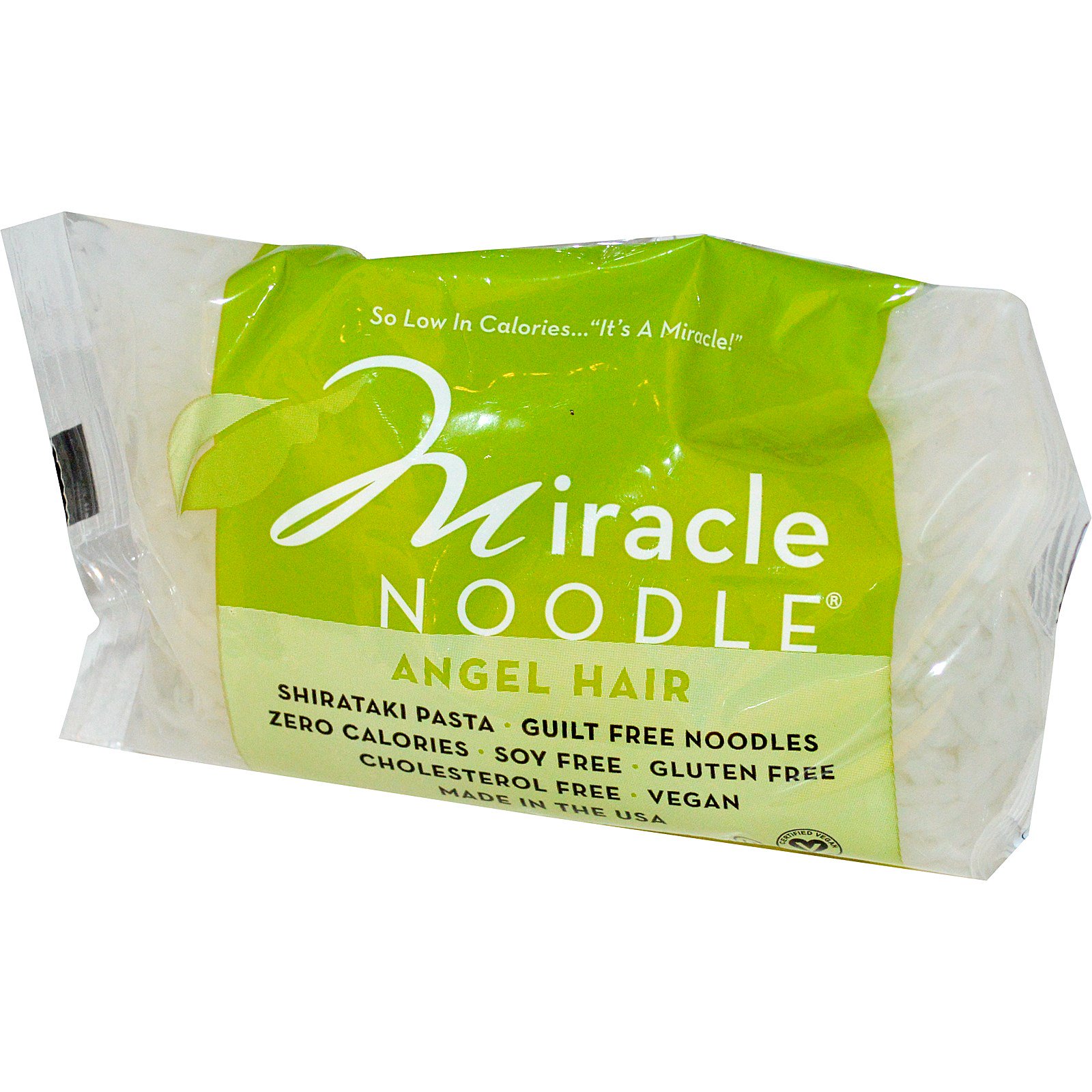 Miracle Noodle, Angel Hair, Shirataki Pasta, 7 oz (198 g ...