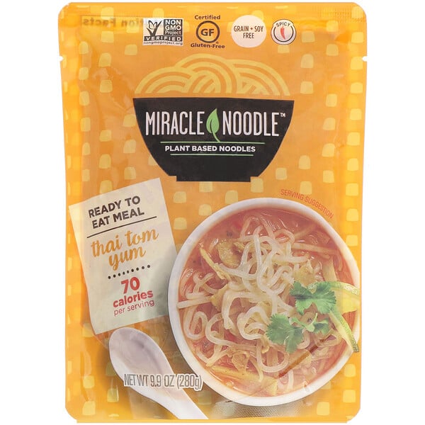 Miracle Noodle, Ready-to-Eat Meal, Thai Tom Yum, 9.9 oz (280 g)