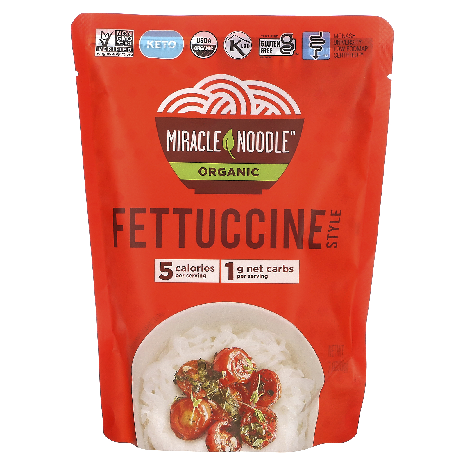 Organic Fettuccine Style, 7 oz (200 g) - Picture 1 of 2