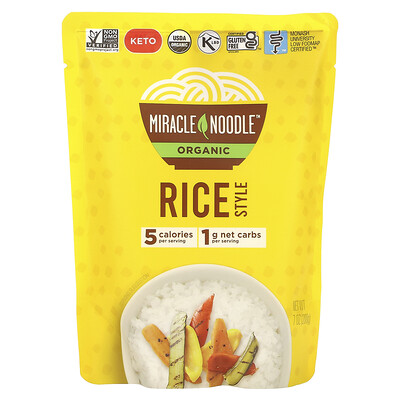 Product Image for Miracle Noodle, Rice Style, 7 oz (200 g)