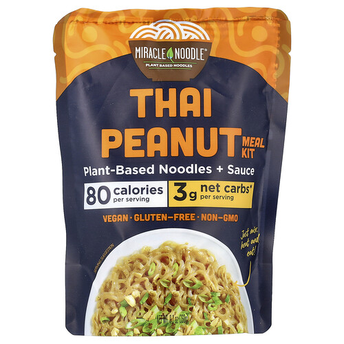 Miracle Noodle Meal Kit, Thai Peanut, 9.2 oz (260 g)