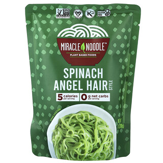 Miracle Noodle, Peinado de ángel con espinaca`` 200 g (7 oz)