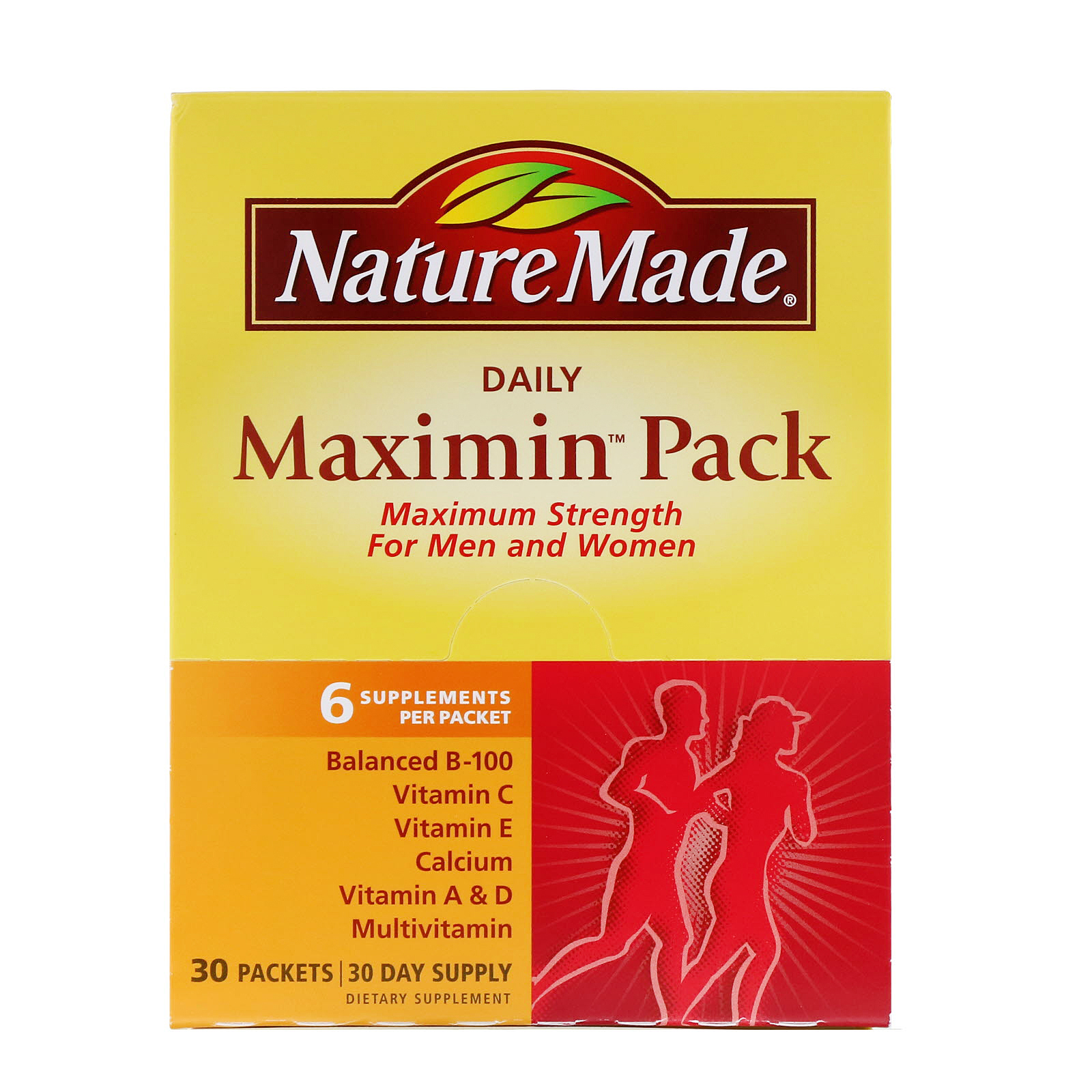 Картинки по запросу Nature Made, Daily Maximin Pack, поливитамины и минералы, 6 ингредиентов