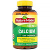Nature Made, Calcium with Vitamin D3, 600 mg, 220 Tablets