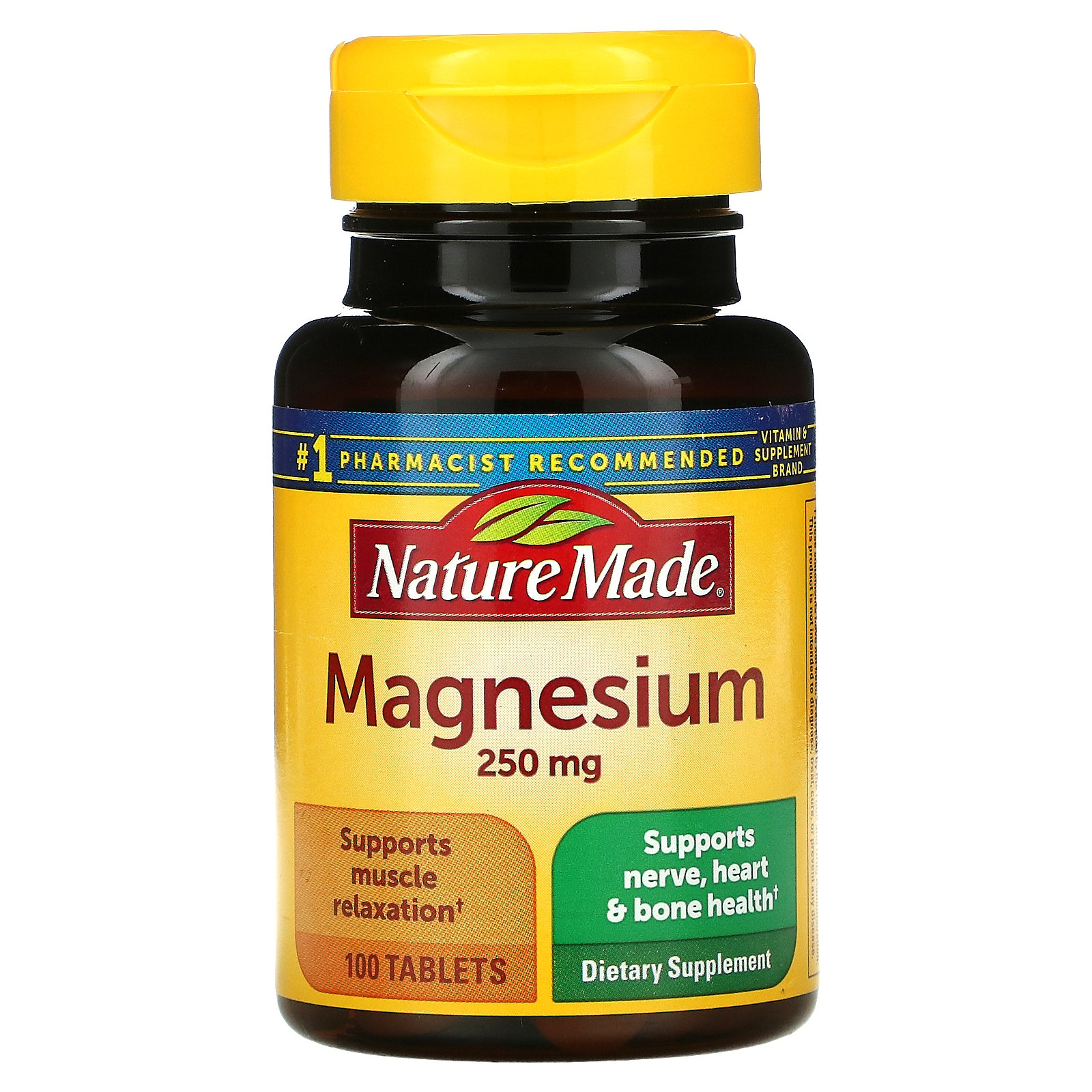 Nature Magnesium, mg, 100 Tablets