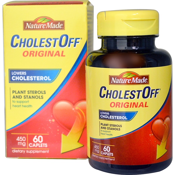 Nature Made CholestOff Original 450 Mg 60 Caplets IHerb Nature Made CholestOff Original 450 Mg 60 Caplets IHerb