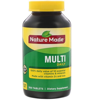 

Multi, Daily, 300 Tablets