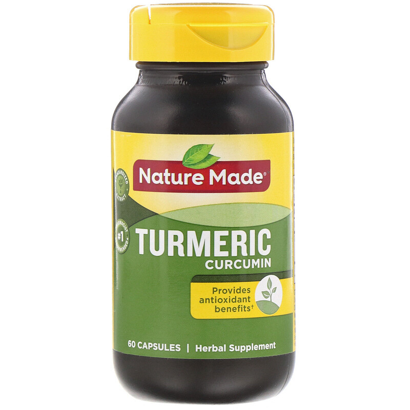 Nature Made, Turmeric Curcumin, 60 Capsules iHerb