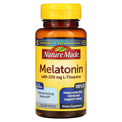 

Nature Made Melatonin 3 mg 60 Softgels