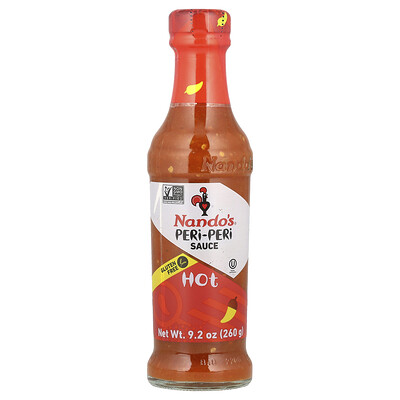 Product Image for NANDO'S, Peri-Peri Sauce, Hot, 9.2 oz (260 g)