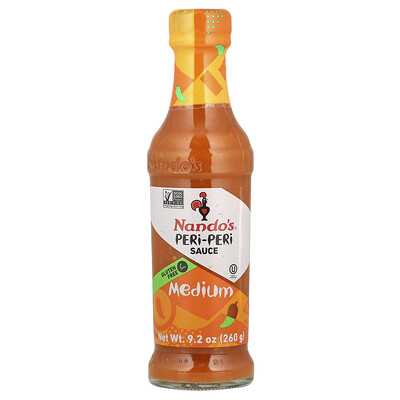 Product Image for NANDO'S, Peri-Peri Sauce, Medium, 9.2 oz (260 g)