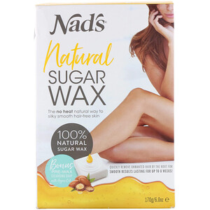Отзывы о Nad's, Natural Sugar Wax, 6 oz (170 g)