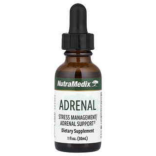 NutraMedix, Control del estrés suprarrenal/Refuerzo suprarrenal, 30 ml (1 oz. líq.)