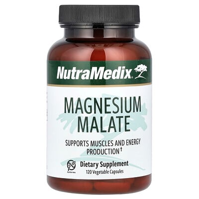 Product Image for NutraMedix, Magnesium Malate, 120 Vegetable Capsules (100 mg per Capsule)