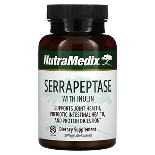 NutraMedix, セラペプターゼ, 500 mg, 120 ベジタブルカプセル