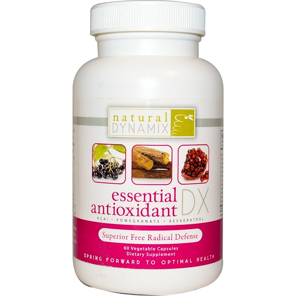 Natural Dynamix, Essential Antioxidant DX, 60 Veggie Caps (Discontinued Item) 