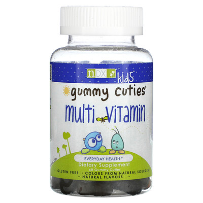 

Natural Dynamix (NDX) Gummy Cuties Kids Multi Vitamin 60 Gummy Cuties