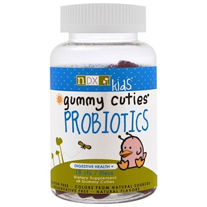 Natural Dynamix, Для детей, Gummy Cuties, пробиотики, 60 жевательных милашек