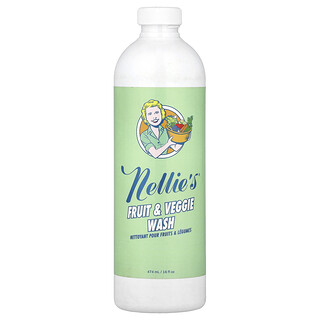 Nellie's, 과일 & 채소 워시, 474ml(16fl oz)