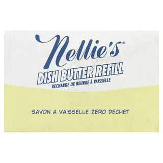 Nellie's, засіб для миття посуду, масло для миття посуду, 1 батончик