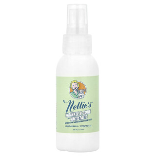 Nellie's, Wrinkle-B-Gone con antiestático, Limoncillo, 88 ml (3 oz. líq.)