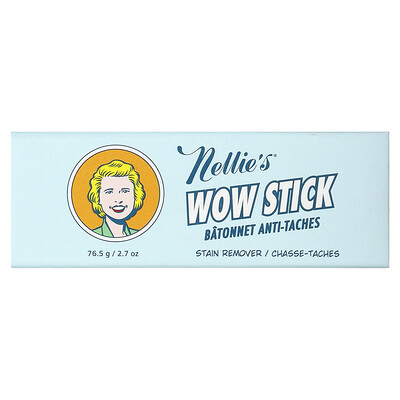 Nellies Wow Stick, пятновыводитель, 76,5 г (2,7 унции)