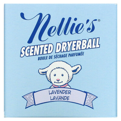 Nellie's Ароматные шарики для стирки и сушки лаванда 1 шарик