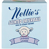 Nellie's, 香り付きドライヤーボール、ラベンダー、ドライヤーボール1個