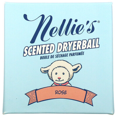 Купить Nellie's Scented Wool Dryerball, Rose, 50 Loads