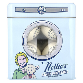 Nellie's, Bolas de Secagem Lamby, 4 Unidades