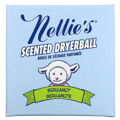 Купить Nellie's Ароматизированный шарик для сушки, бергамот, 1 шарик для сушки