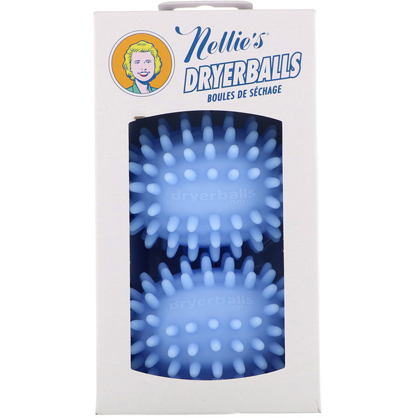 Nellie's, Dryerballs, Blue, 2 Pack iHerb