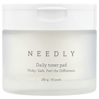 Needly, Daily Toner Pad, 60 Pads, 280 g