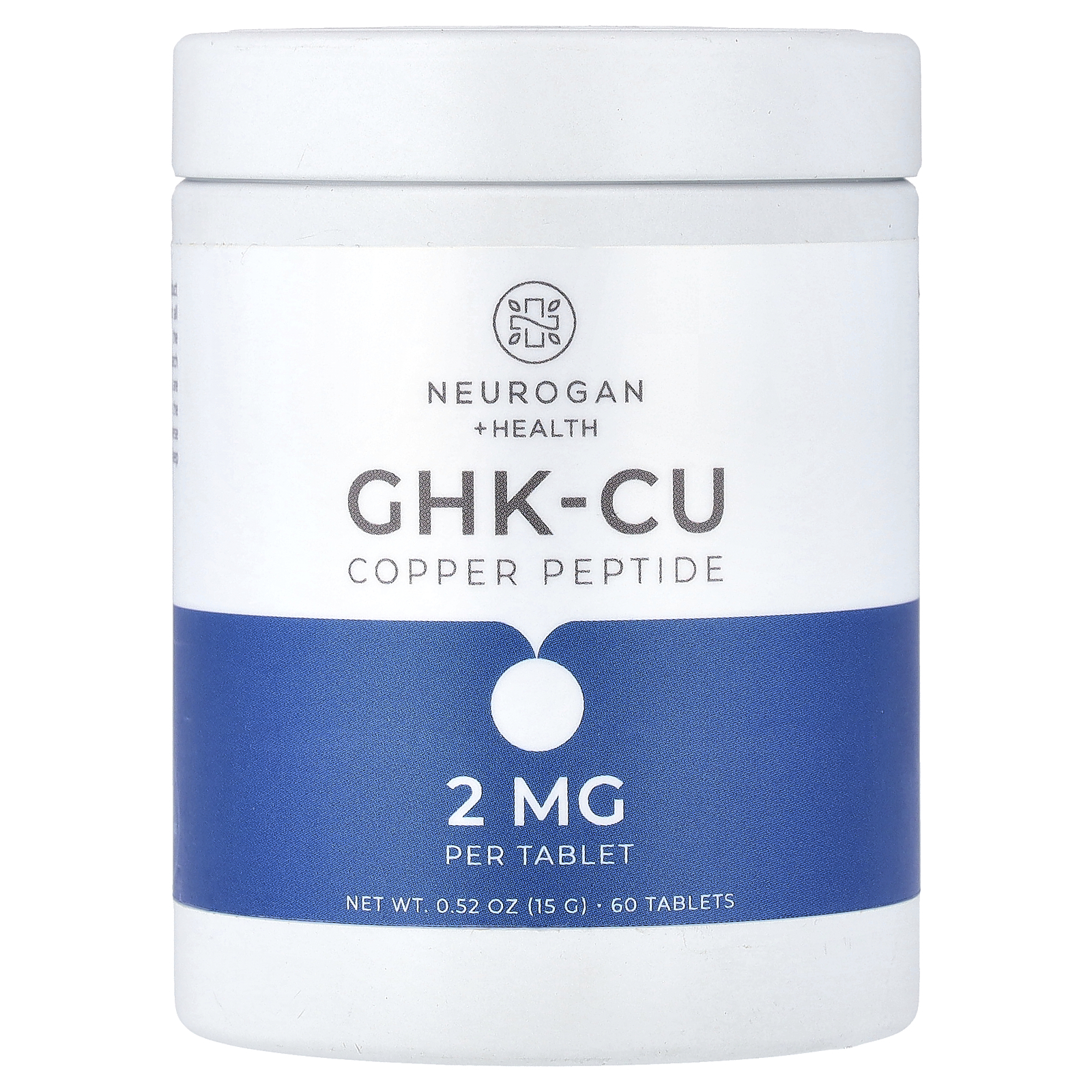 Neurogan Health, Copper Peptide GHK-CU, 120 mcg, 60 Tablets Neurogan Health, Copper Peptide GHK-CU, 120 mcg, 60 Tablets